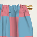 Cool Eclectic Revival Checks Window Curtain Gallery Image 2