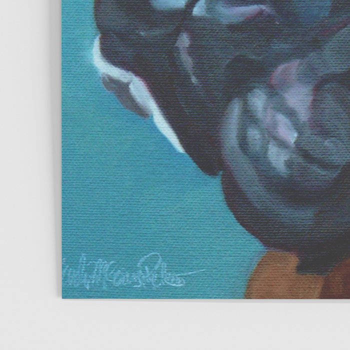 Leo the Boxer Dog Portrait Poster Gallery Image 3