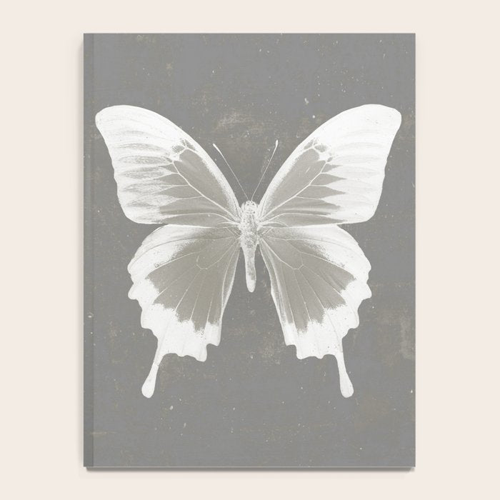 Butterfly on grunge surface Notebook Gallery Image 4