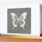 Butterfly on grunge surface Wall Mural Gallery Image 2