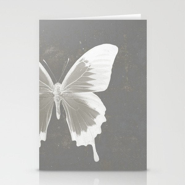 Butterfly on grunge surface Stationery Card Gallery Image 2