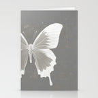 Butterfly on grunge surface Stationery Card Gallery Image 2