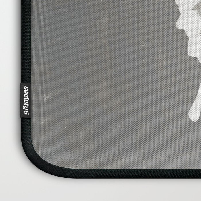 Butterfly on grunge surface Laptop Sleeve Gallery Image 3