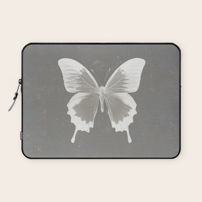Butterfly on grunge surface Laptop Sleeve Gallery Image 1