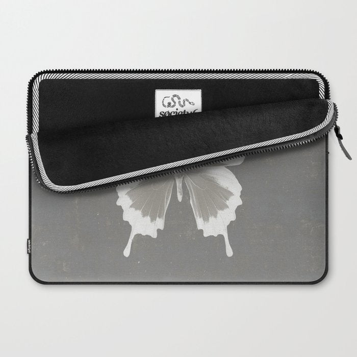 Butterfly on grunge surface Laptop Sleeve Gallery Image 2