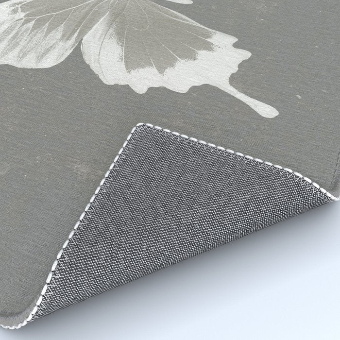 Butterfly on grunge surface Rug Gallery Image 4