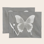 Butterfly on grunge surface Placemat Gallery Image 1