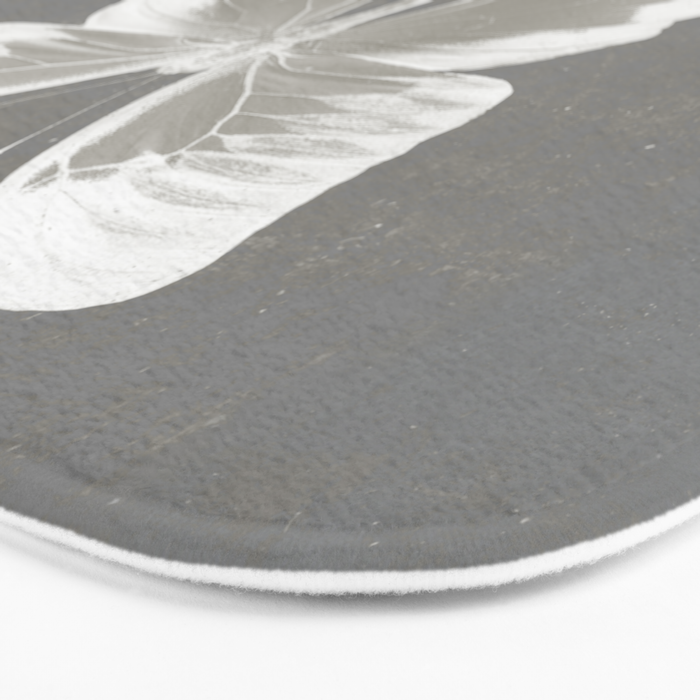 Butterfly on grunge surface Bath Mat Gallery Image 3