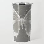 Butterfly on grunge surface Travel Mug Gallery Image 1