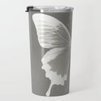 Butterfly on grunge surface Travel Mug Gallery Image 3