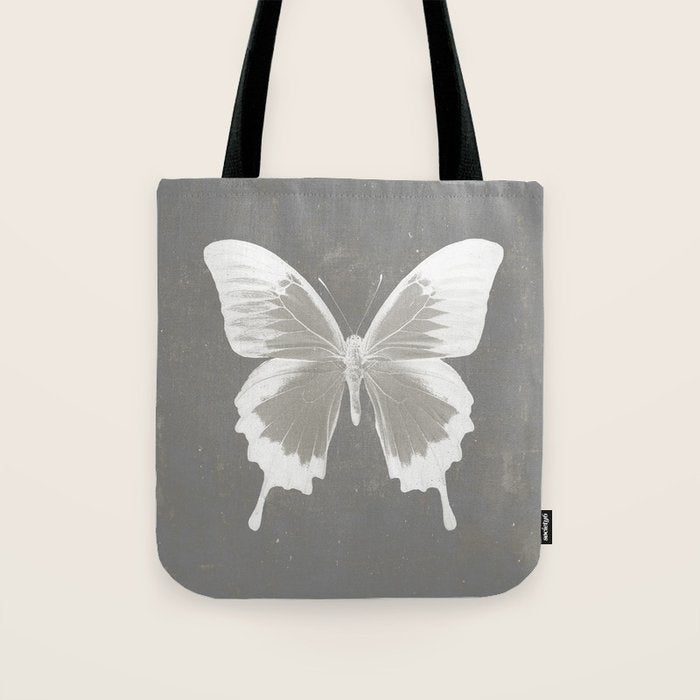 Butterfly on grunge surface Tote Bag Gallery Image 1