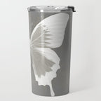 Butterfly on grunge surface Travel Mug Gallery Image 2