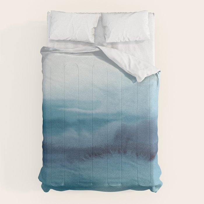 Abstract Landscape Painting Comforter Gallery Image 6