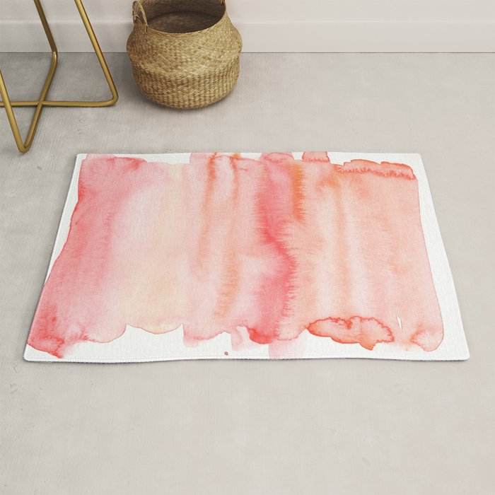 Watercolor Painting Abstract Art Valourine 141122 Abstract 14 Rug Gallery Image 1