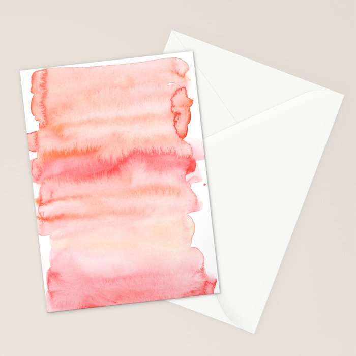 Watercolor Painting Abstract Art Valourine 141122 Abstract 14 Stationery Card Gallery Image 2