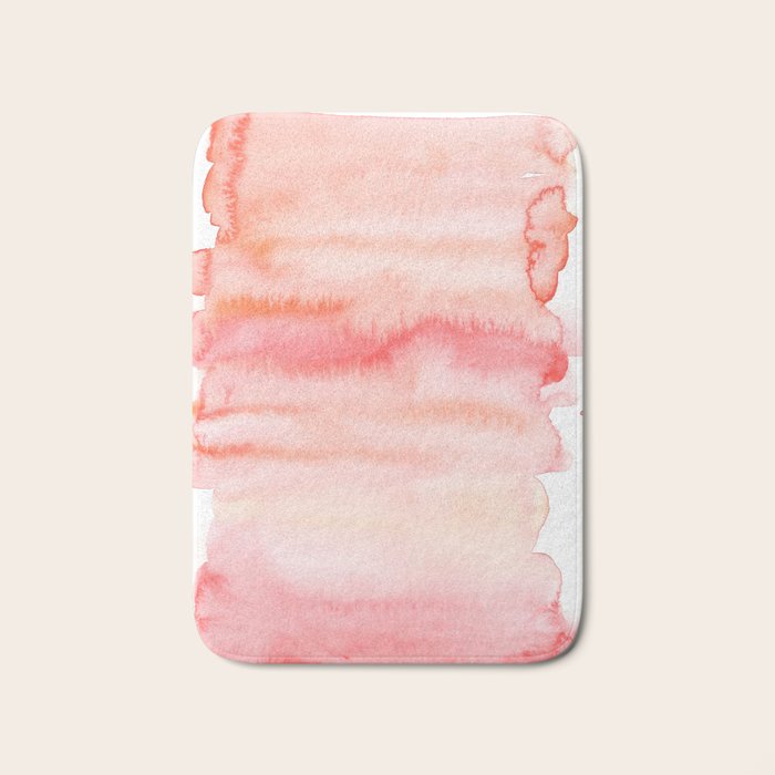 Watercolor Painting Abstract Art Valourine 141122 Abstract 14 Bath Mat Gallery Image 1