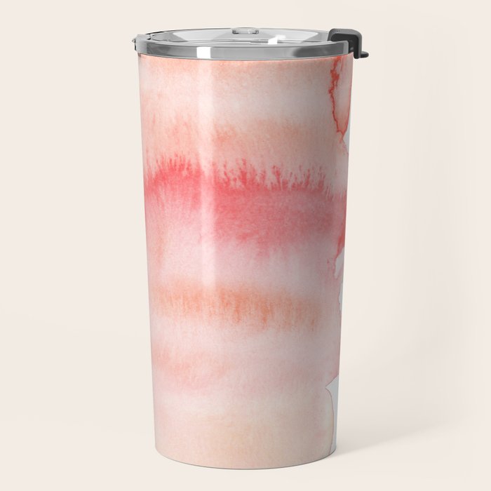 Watercolor Painting Abstract Art Valourine 141122 Abstract 14 Travel Mug Gallery Image 2