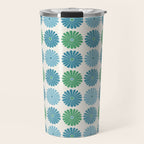 Retro Summer Daisies VI Travel Mug Gallery Image 1