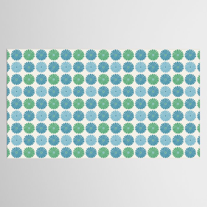 Retro Summer Daisies VI Tablecloth Gallery Image 2