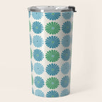 Retro Summer Daisies VI Travel Mug Gallery Image 2