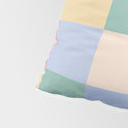 Bold Pastel Checks Pattern - Large XXXII Pillow Sham Gallery Image 4