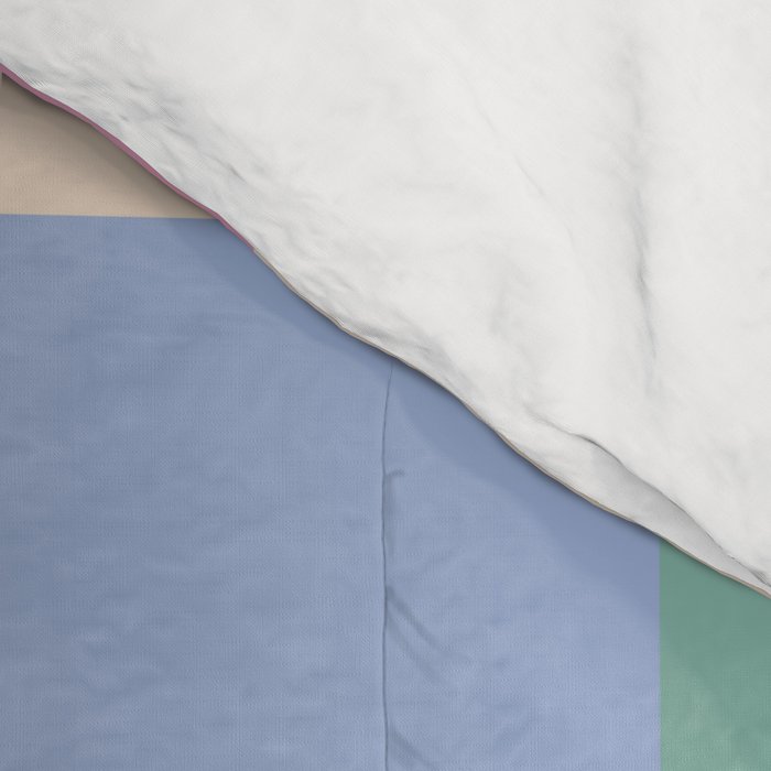 Bold Pastel Checks Pattern - Large XXXII Comforter Gallery Image 4