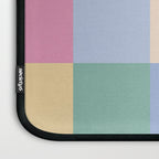 Bold Pastel Checks Pattern - Large XXXII Laptop Sleeve Gallery Image 3