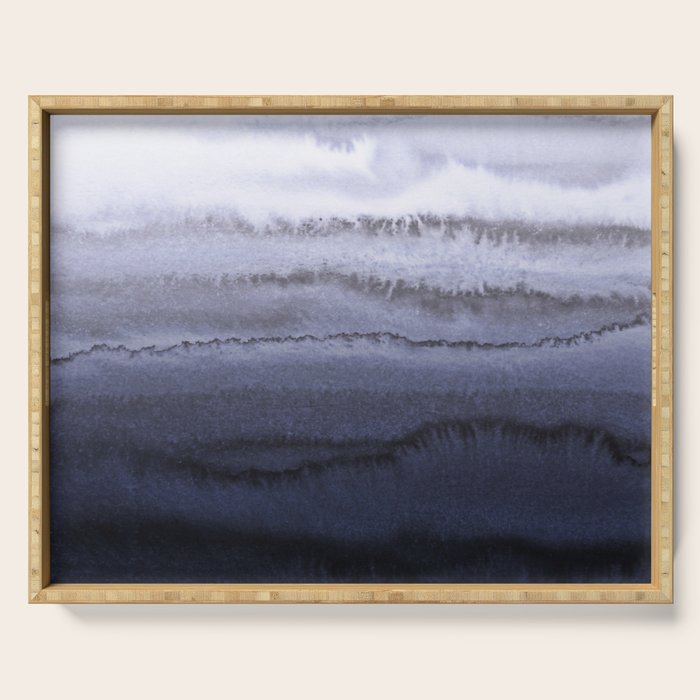 WITHIN THE TIDES BLUE Serving Tray Gallery Image 1