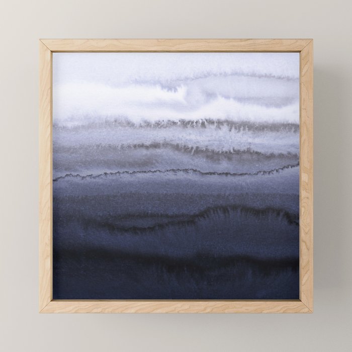 WITHIN THE TIDES BLUE Mini Art Print Gallery Image 1