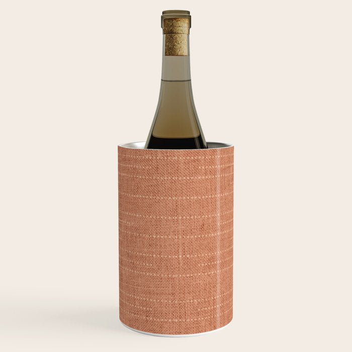 Minimalist Earthy Boho Chic Terracotta Wine Chiller Gallery Image 1