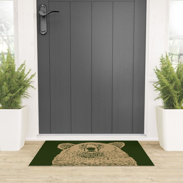 Kodiak Bear Welcome Mat Gallery Image 3