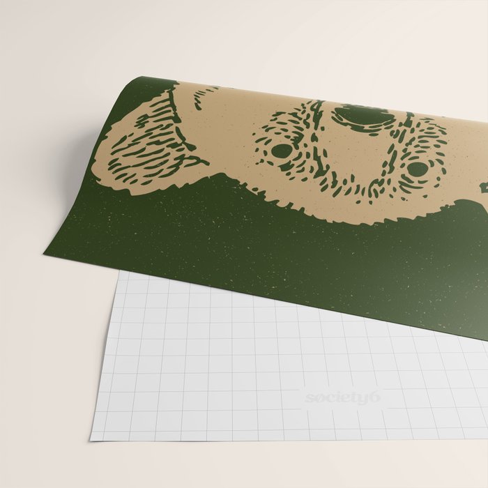 Kodiak Bear Wrapping Paper Gallery Image 2