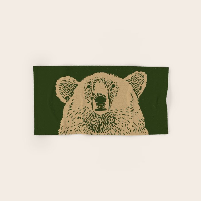 Kodiak Bear Bath Towel Gallery Image 1