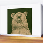 Kodiak Bear Wall Mural Gallery Image 2