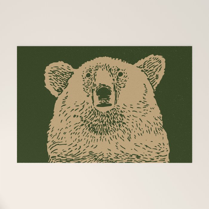 Kodiak Bear Welcome Mat Gallery Image 1