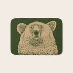 Kodiak Bear Bath Mat Gallery Image 1