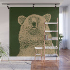 Kodiak Bear Wall Mural Gallery Image 1