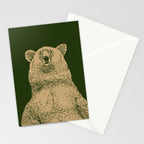 Kodiak Bear Stationery Card Gallery Image 2