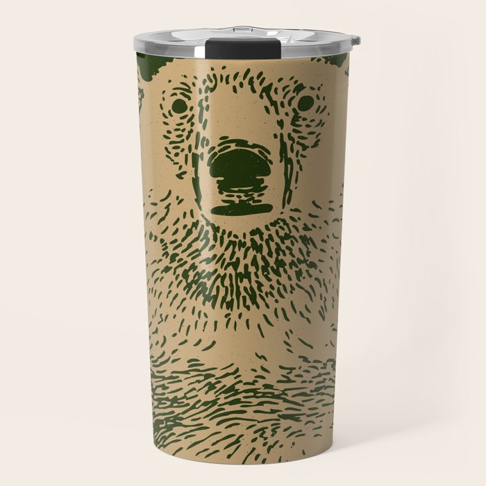 Kodiak Bear Travel Mug Gallery Image 1