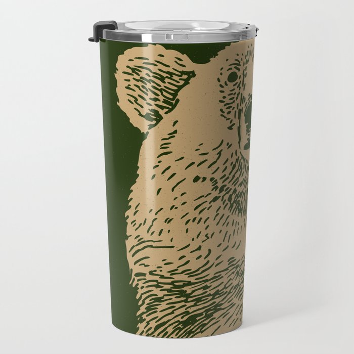 Kodiak Bear Travel Mug Gallery Image 3