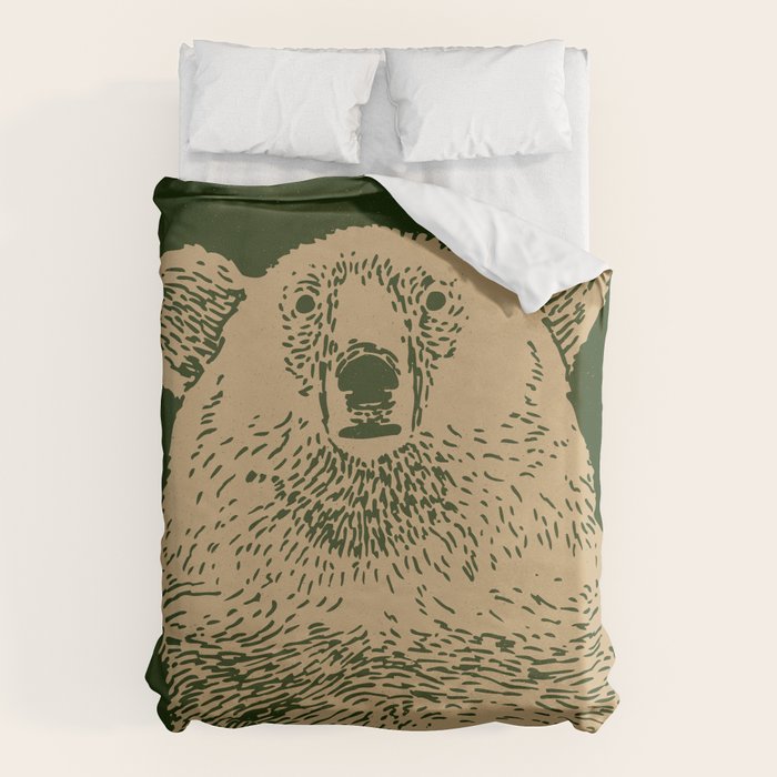 Kodiak Bear Duvet Cover Gallery Image 6