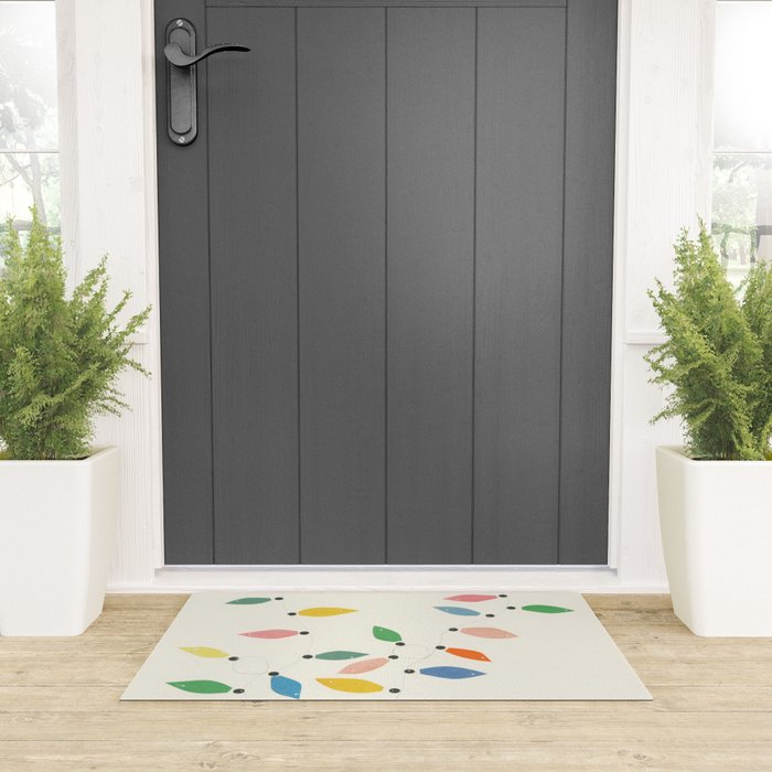 Fairy Lights Welcome Mat Gallery Image 3