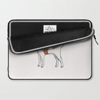 Russ the dog Laptop Sleeve Gallery Image 2