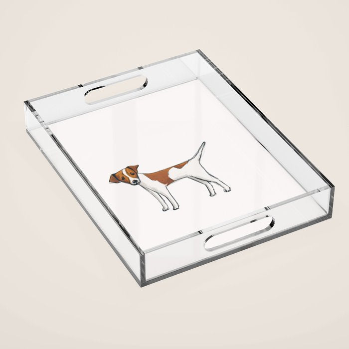 Russ the dog Acrylic Tray Gallery Image 1