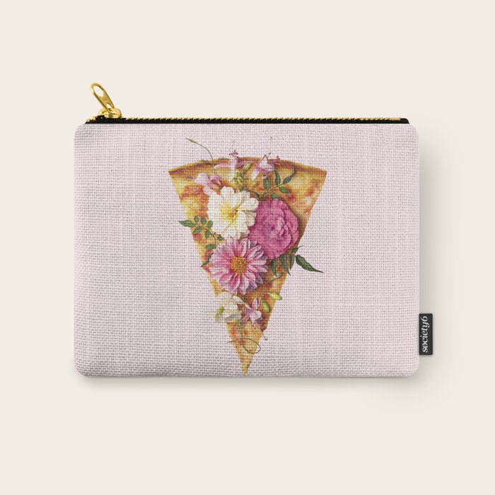 FLORAL PIZZA Carry All Pouch Gallery Image 1