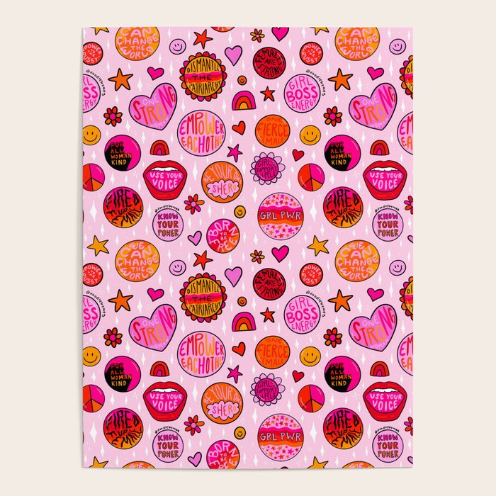 Feminist Buttons Poster Gallery Image 4