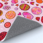 Feminist Buttons Rug Gallery Image 4