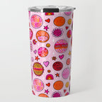 Feminist Buttons Travel Mug Gallery Image 1