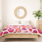 Feminist Buttons Duvet Cover Gallery Image 3
