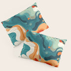 Colorful Tides Pillow Sham Gallery Image 3